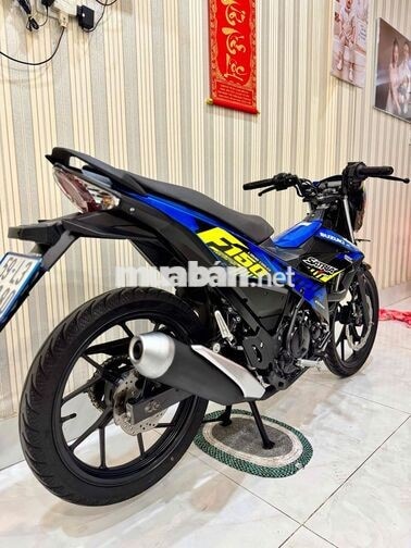 Satria F150 2021 13k Xanh đen