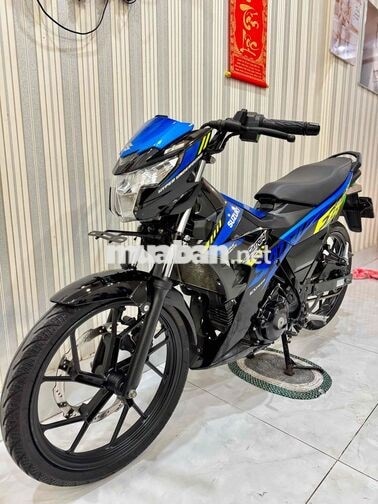 Satria F150 2021 13k Xanh đen