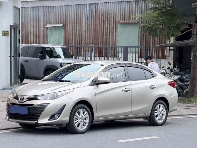 Vios 2019 G 71.000 km Vàng cát XE ĐẸP