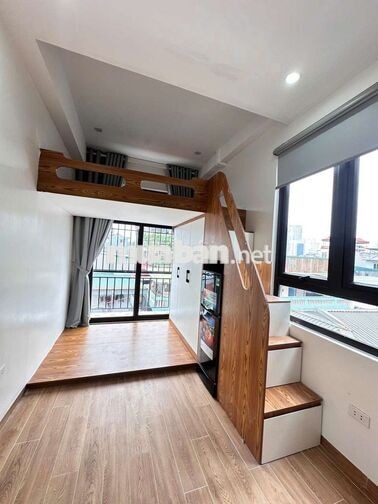 Siêu phẩm CCMN 25m2 Full đồ, máy giặt riêng, ban công tại Trung Kính