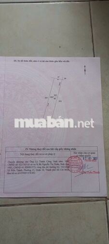BÁN ĐẤT Ở 89 M² MỸ LỘC – CẦN GIUỘC, NGANG 4 M, ĐƯỜNG BÊ TÔNG