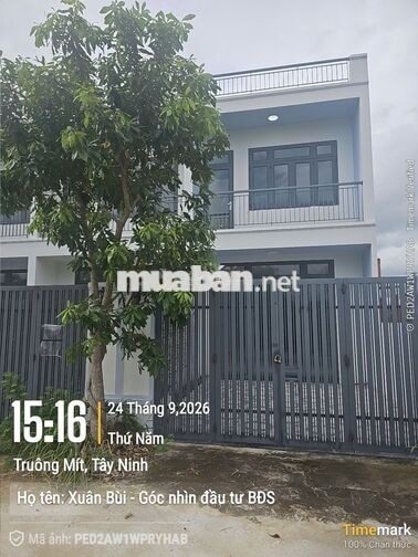 Cho thuê nhà nguyên căn 2 tầng cạnh KCN Phước Đông, giá tốt khu vực