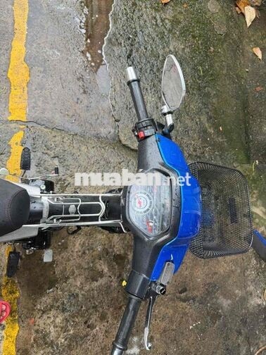 Honda Wave Alpha Xanh bạc