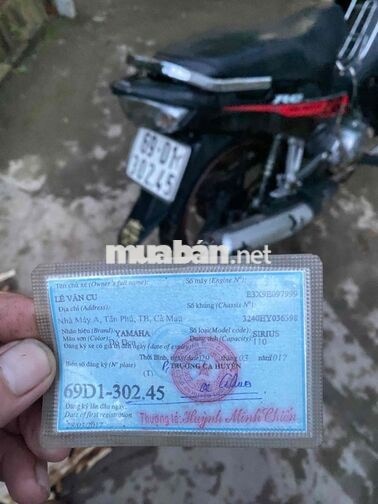 YAMAHA SIRIUS 110CC ĐỎ ĐEN