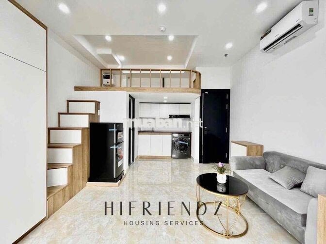 CĂN HỘ DUPLEX BAN CÔNG ĐẦY ĐỦ NỘI THẤT MÁY GIẶT RIÊNG NGÃ TƯ 4 Xã