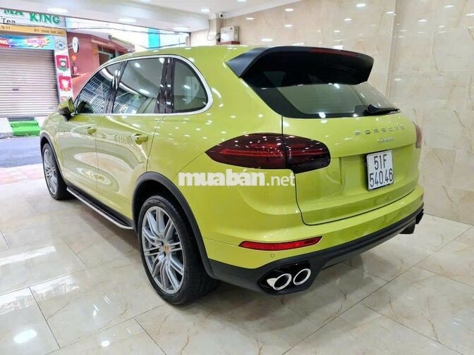 Porsche Cayenne 2016 Vàng chanh