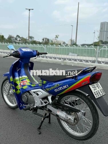 Suzuki Satria 2000 màu Xanh HQCN chính chủ