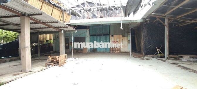 Kho xưởng mặt tiền Tân Hiệp 9-Hóc Môn.Dt 4000m2 có 1000m2 sàn. 50tr