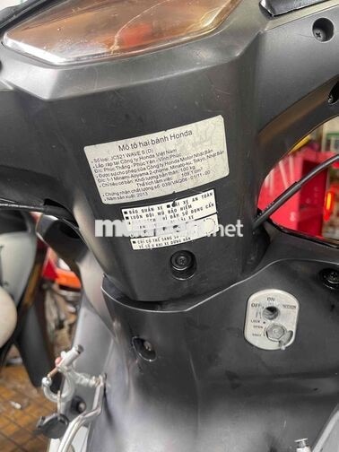 Honda Wave S 110 2013 màu Bạc đen