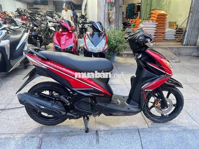 Yamaha Luvias Fi 2016 đỏ đen 90%
