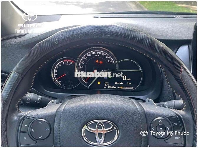 Toyota Vios 1.5G CVT 2023 Bạc 40.000 km