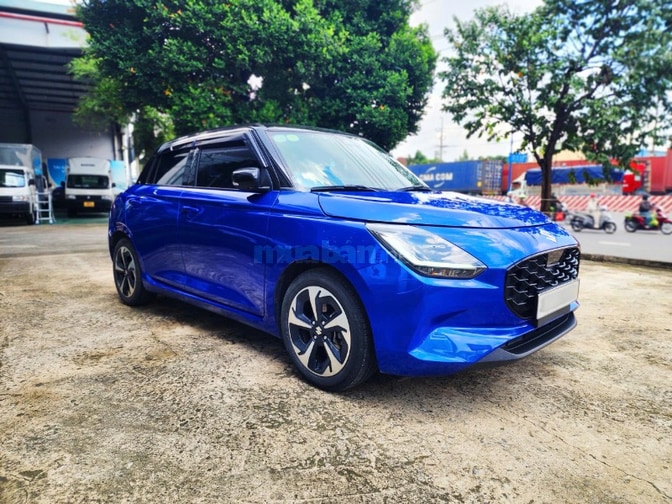 Suzuki Swift GLX Hybrid 2025 màu xanh đen nhập Nhật