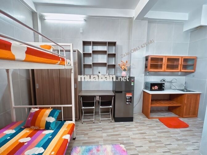Studio full nội thất, thang máy, gần lanmark 81