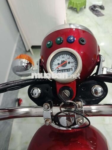 Xe máy Detech Espero DT-67 Đỏ bạc