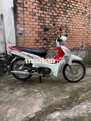 Xe máy SYM Angela 50cc trắng đỏ