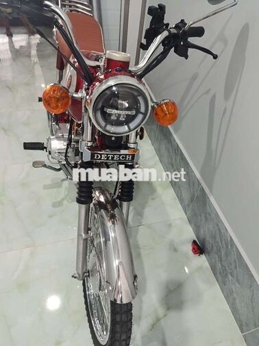 Xe máy Detech Espero DT-67 Đỏ bạc
