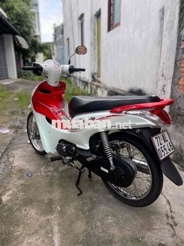 Xe máy SYM Angela 50cc trắng đỏ