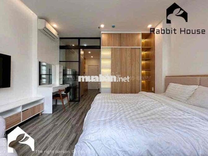 CĂN HỘ 1PN THANG MÁY HẦM XE GIẶT SẤY RIÊNG FULL NỘI THẤT CAO CẤP