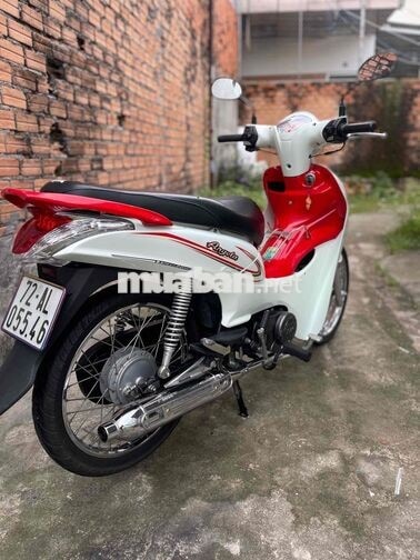 Xe máy SYM Angela 50cc trắng đỏ