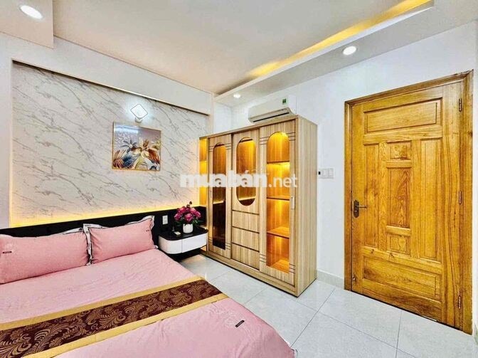 Nhà Full Nội Thất 3,6x10,5m 2Lầu (3PN 3WC) Hẻm 3,5m. Quang Trung