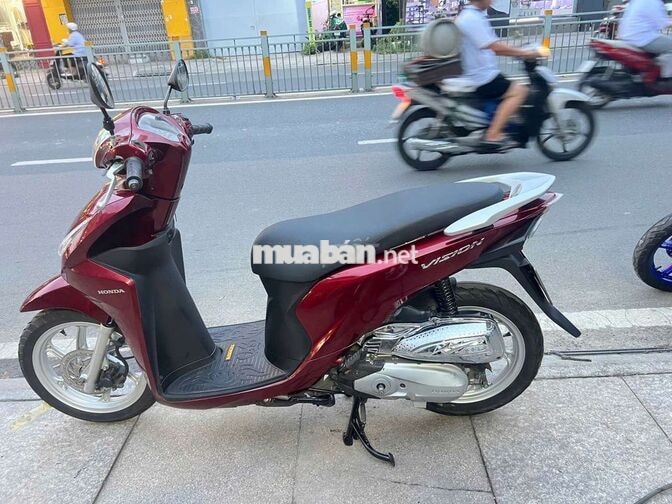 Honda Vision 2018 màu Đỏ