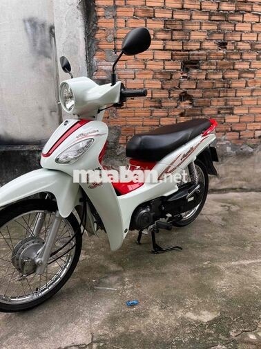 Xe máy SYM Angela 50cc trắng đỏ