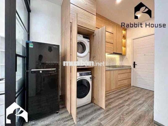 CĂN HỘ 1PN THANG MÁY HẦM XE GIẶT SẤY RIÊNG FULL NỘI THẤT CAO CẤP