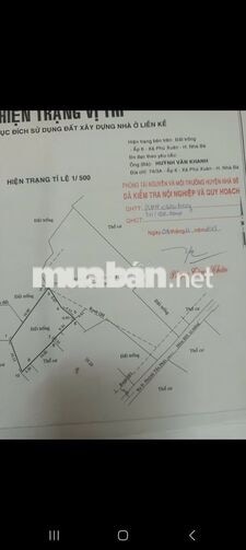 Chính chủ bán gấp đất thổ cư hẻm 2771 Huỳnh Tấn Phát, xã Nhà Bè