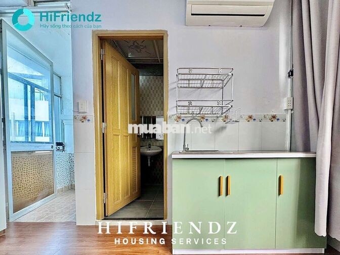 Căn Hộ Thang Máy Ban Công 35m2 đầy đủ nội thất khu dân cư Trung Sơn