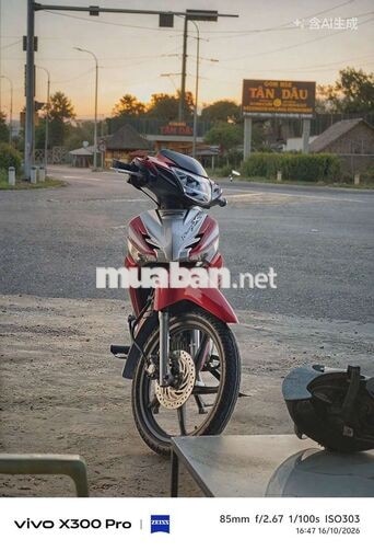 Honda Future X FI 2011 đỏ bạc