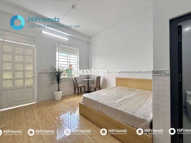 Studio Full nội thất nhận xe điện, oto gần HUFLIT, chợ đầu mối Hóc Môn