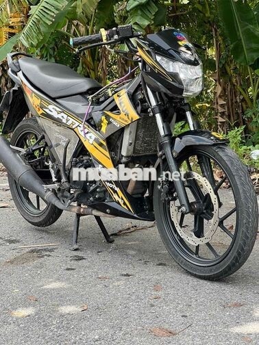 Suzuki Satria 2018 150cc màu Đen vàng