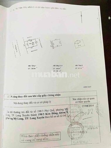 NHÀ BÁN chính chủ (Ngay góc chợ Long Xuyên) thương lượng ACE