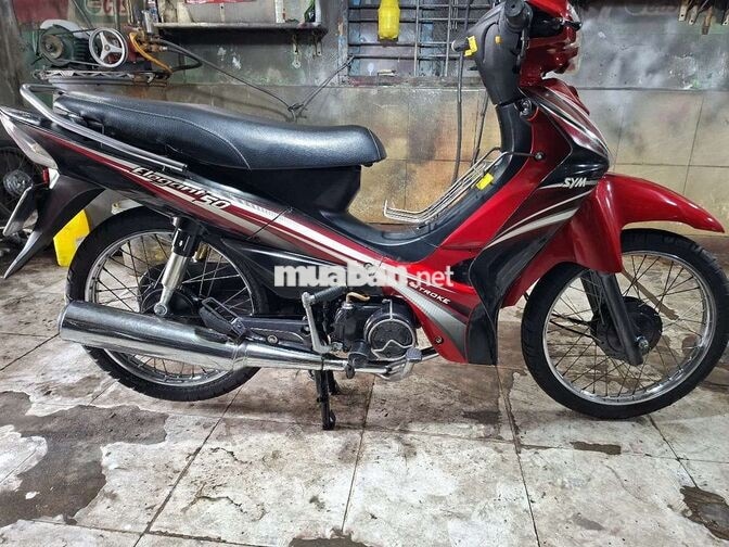 SYM Elegant 50 2013 Đỏ đen