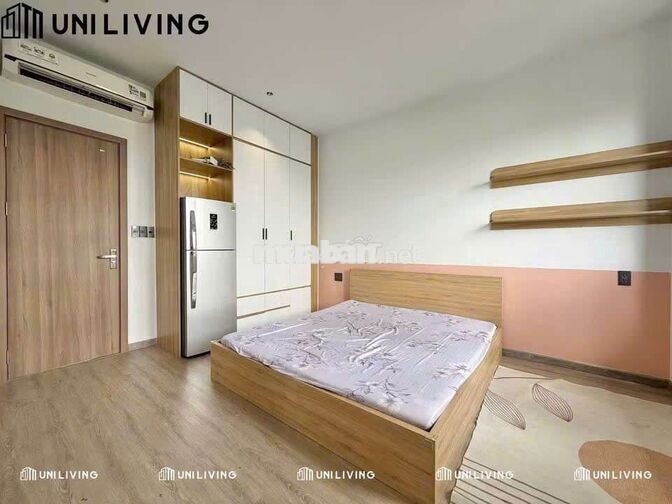 STUDIO - BANCON RỘNG - FULL NỘI THẤT MÁY GIẶT RIÊNG NGAY HOÀNG DIỆU 2