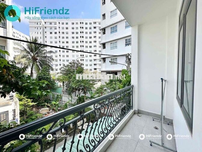 phòng ban công full nội thất ở trường thọ, đặng Văn bi,Bình Thái