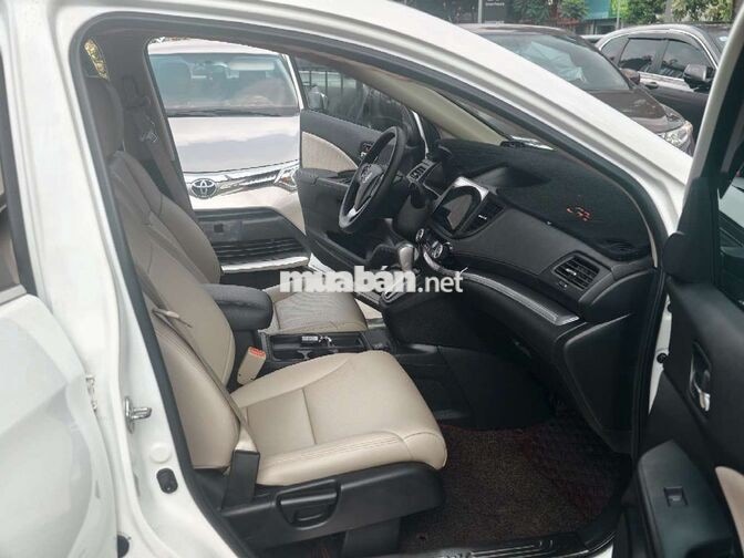 HONDA CRV 2015 PHOM MỚI MÀU TRẮNG