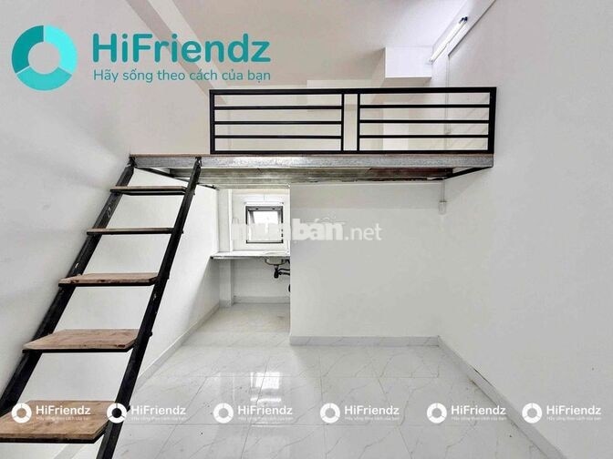 PHÒNG MỚI XÂY GÁC CAO ĐỨNG ĐƯỢC CỬA SỔ TRỜI THOÁNG NGAY KHU TÊN LỬA