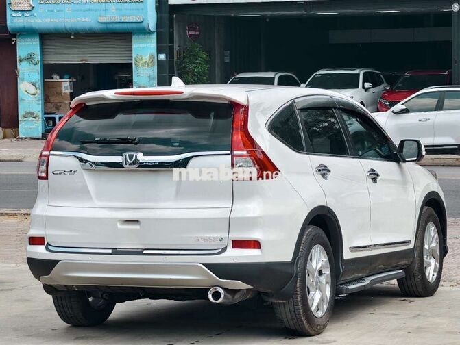 HONDA CRV 2015 PHOM MỚI MÀU TRẮNG