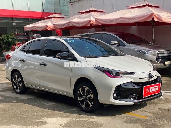 Vios 1.5G 2023 | Trắng | HT Bank 75% | Giá Còn TL