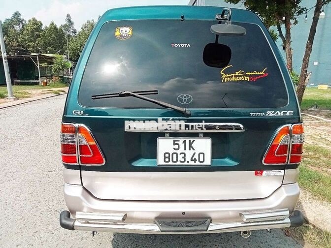 TOYOTA ZACE CAO CẤP GL-MỚI NHƯ XE HÃNG-ZIN 100%