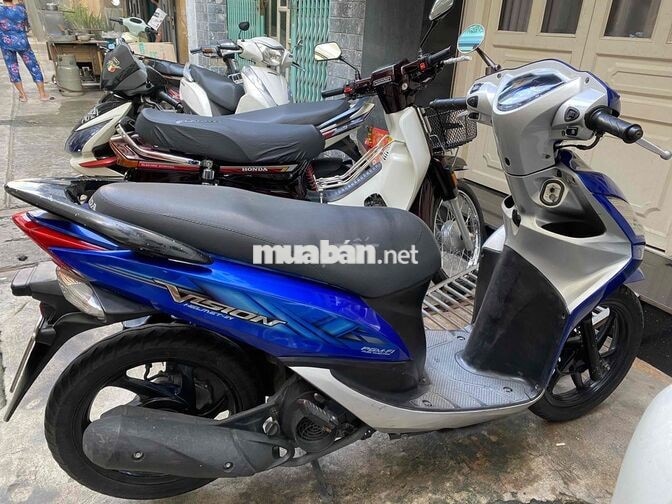 Honda Vision 2014 màu Xanh
