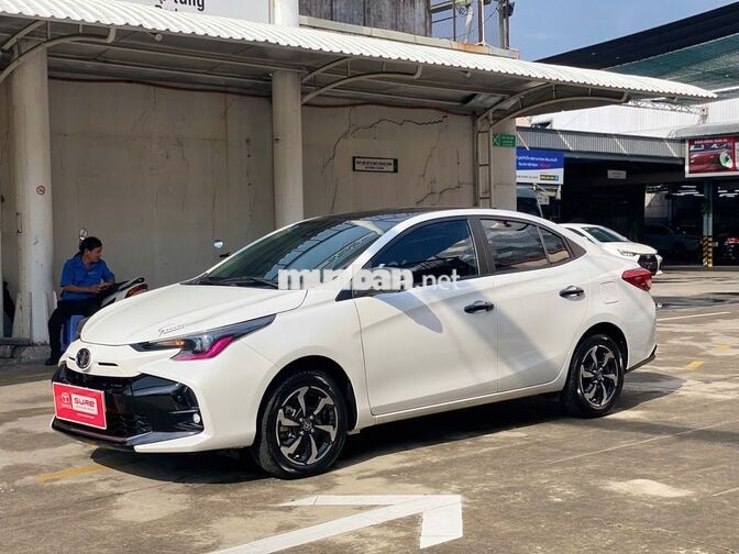 Vios 1.5G 2023 | Trắng | HT Bank 75% | Giá Còn TL
