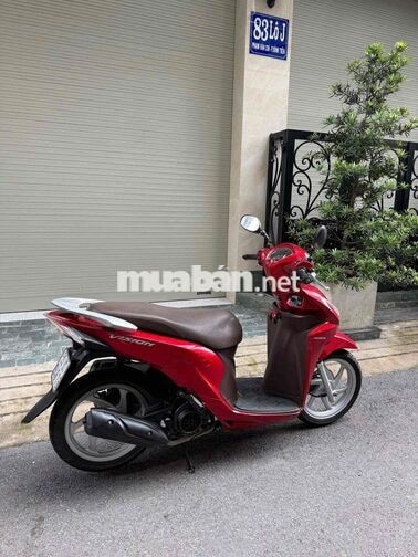 Honda Vision 2019 màu đỏ