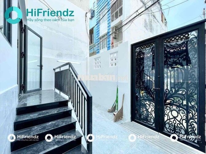 STUDIO FULL NỘI THẤT CÓ SÂN LỐI ĐI RIÊNG NGAY CHỢ