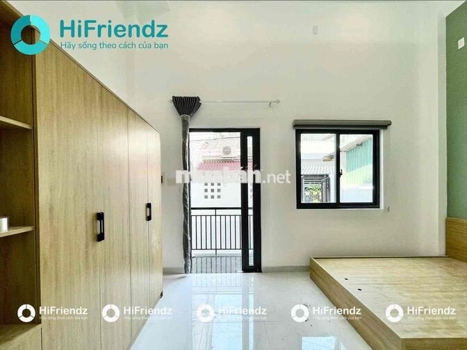 STUDIO FULL NỘI THẤT CÓ SÂN LỐI ĐI RIÊNG NGAY CHỢ