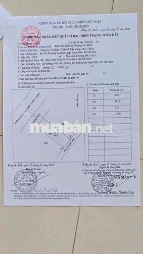 GIÁ RẤT RẺ CẶP NỀN ĐS15 KHU TĐC AN BÌNH,VỊ TRÍ RẤT ĐẸP,HẺM KT HÔNG 4M