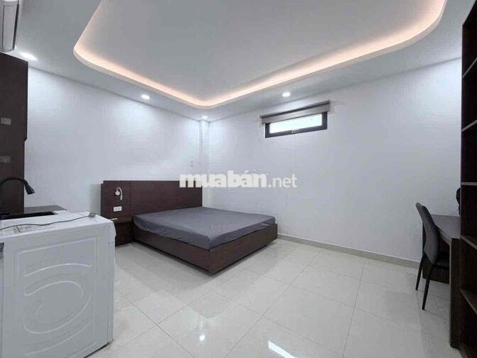 STUDIO FULL NỘI THẤT MÁY GIẶT RIÊNG CỬA SỔ