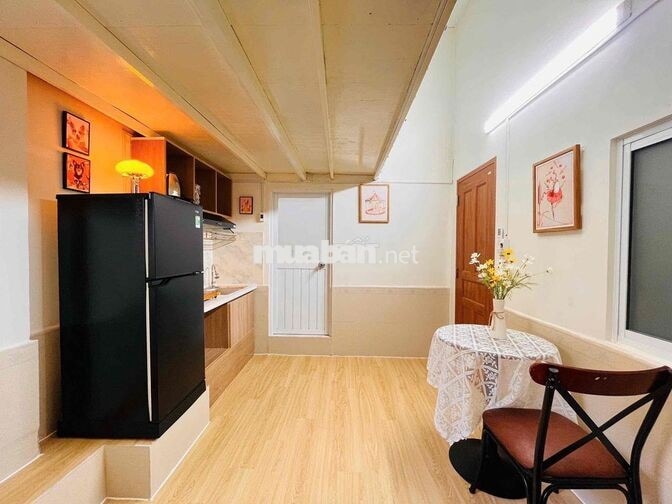GÁC CAO, RỘNG NỘI THẤT ĐẦY ĐỦ CAO CẤP