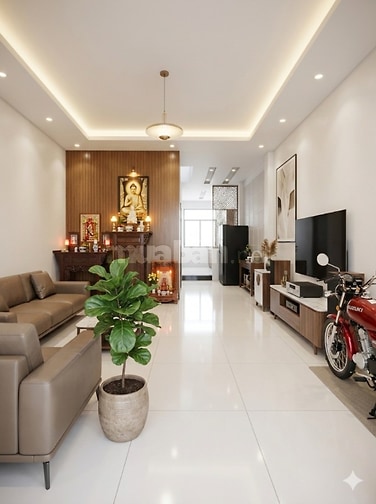 BÁN NHÀ ĐÔI 2 CĂN (10 x17.4) KHU DÂN CƯ MÌNH ÂN- XUÂN THỚI ĐÔNG